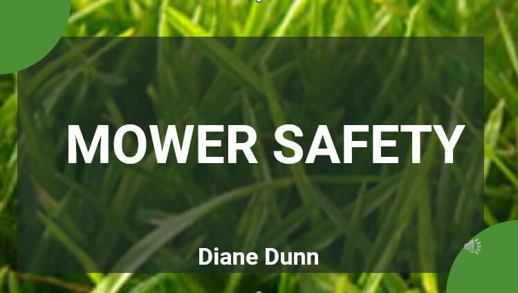 Mowing Safety Video Lesson